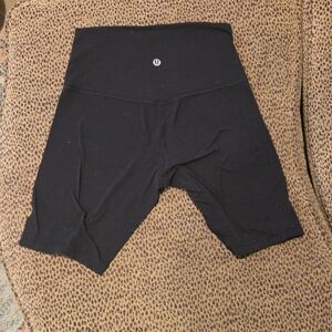 lululemon athletica Women's Black Bike Shorts